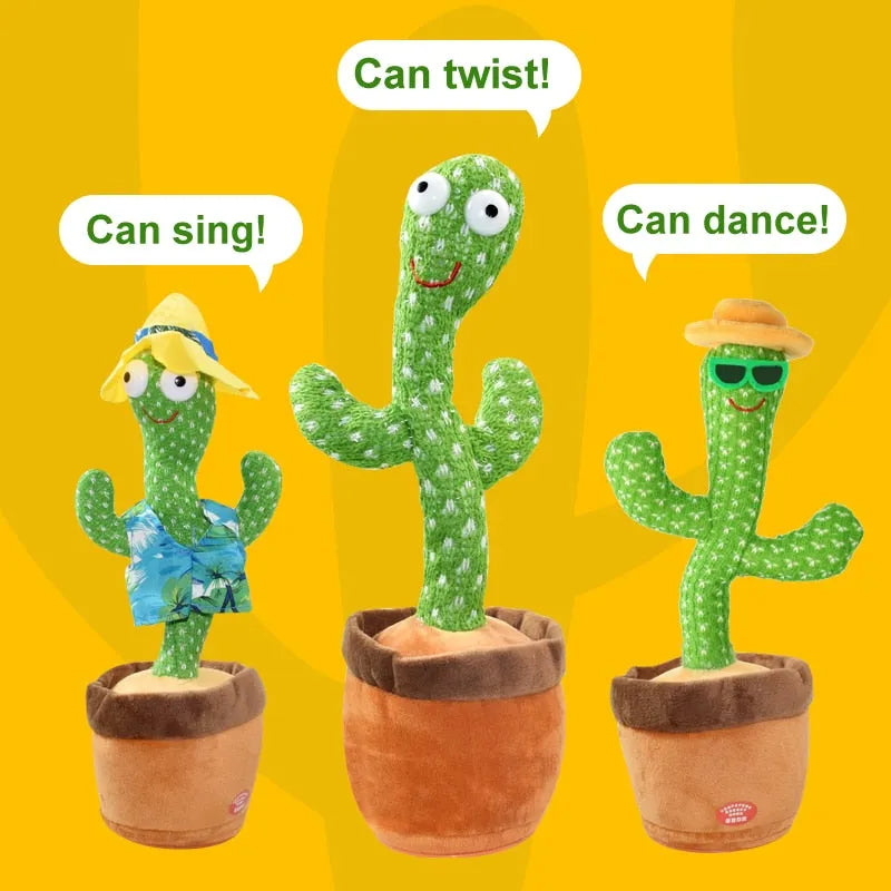 Talking & Dancing Cactus Toy