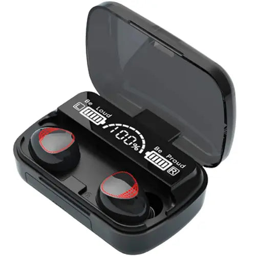 M10 Wireless Earbuds – Power Bank Case & Smart Touch Control