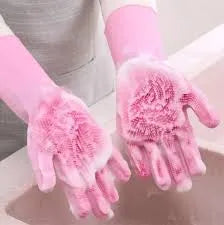Silicone Washing Gloves