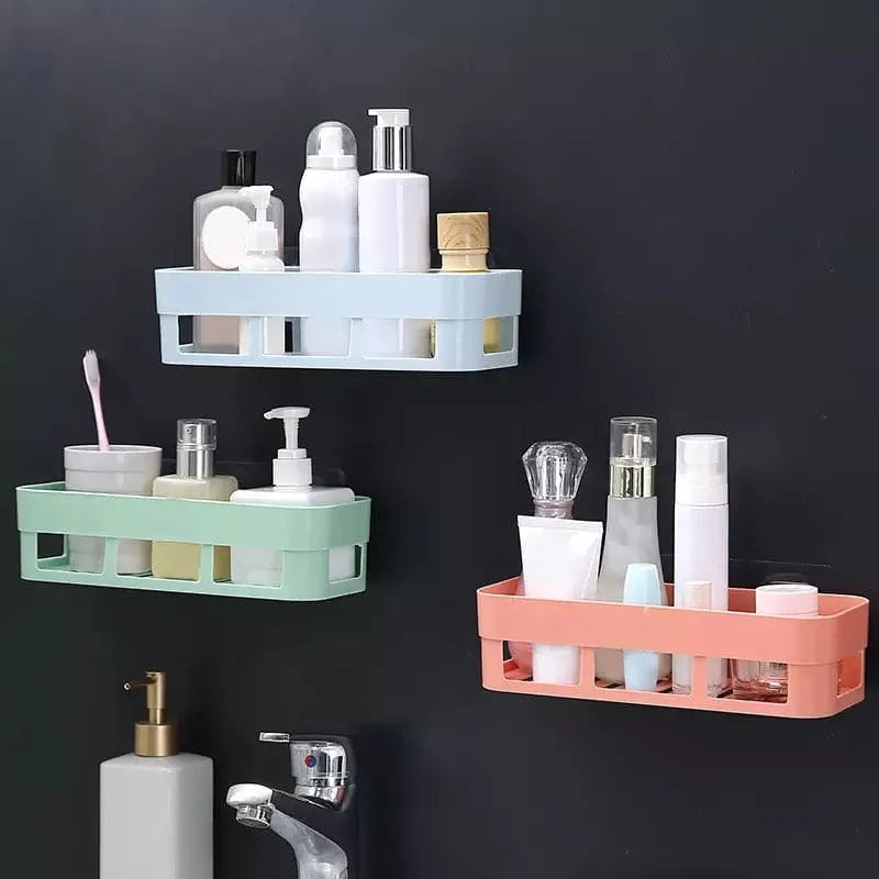 Wall-Mounted Plastic Shelf
