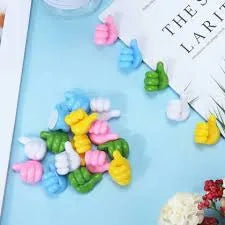 10pcs Silicone Thumb Wall Hooks