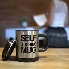 Self-Stirring Coffee Mug (Cell Operated)