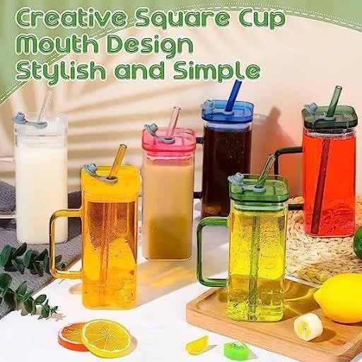 Square Glass Mug