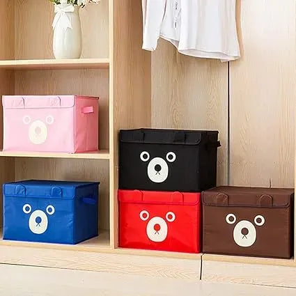 Cartoon Panda Printed Foldable Storage Box 1 piece