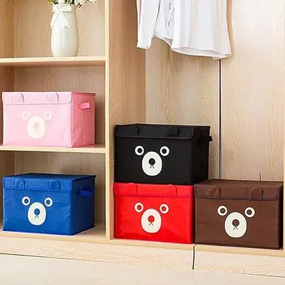 Cartoon Panda Printed Foldable Storage Box 1 piece