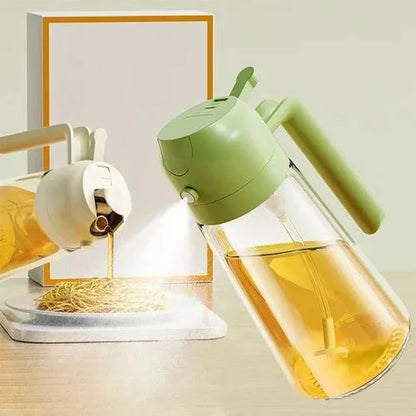 2-in-1 Oil Spray & Dispenser Jug