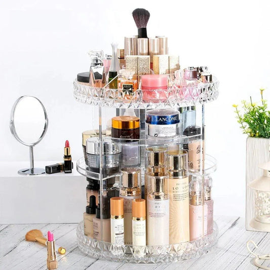 360 Rotating Makeup Organizer