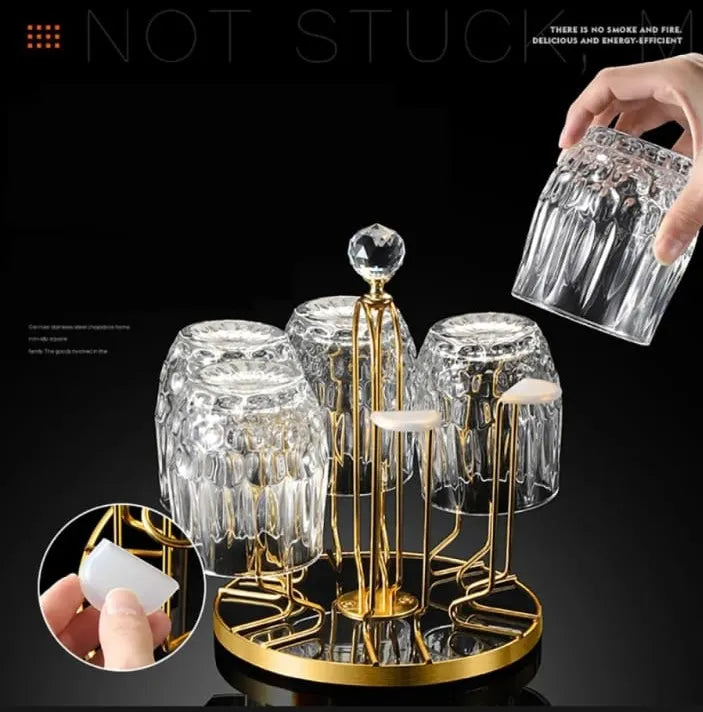 Rotating Cup and glass stand