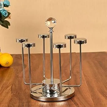 Rotating Cup & Glass Stand