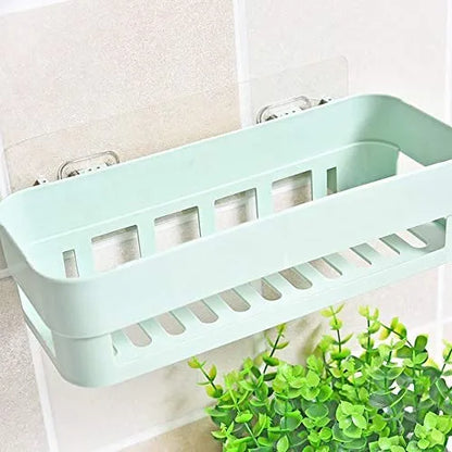 Wall-Mounted Plastic Shelf