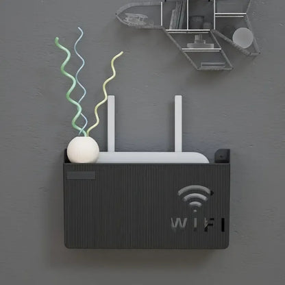 Wall-Mount WiFi Router Stand
