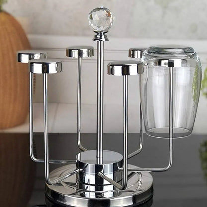 Rotating Cup & Glass Stand