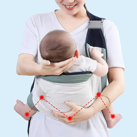 Hands-Free Baby Sling Carrier