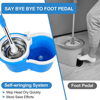 360° Floor Cleaning Spin Mop