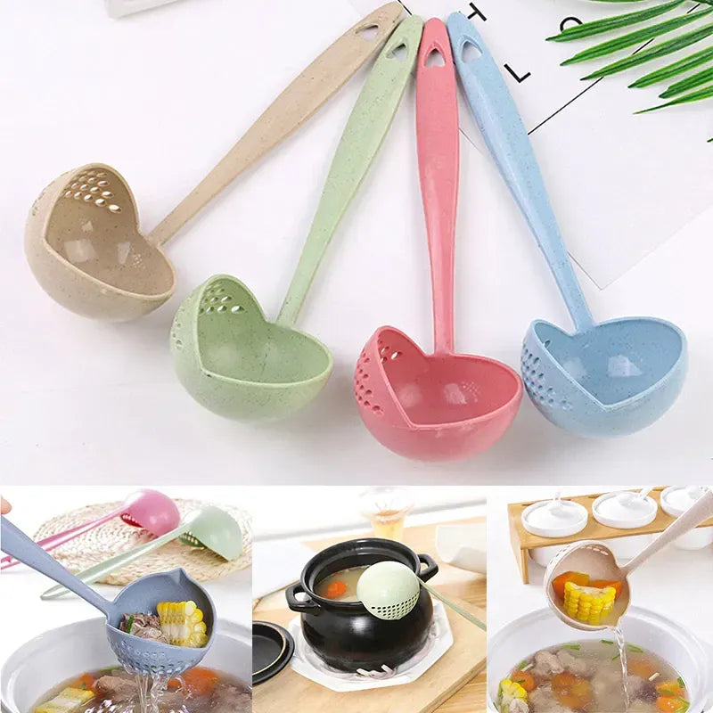 2 in 1 soup spoon (Egg Spoon)