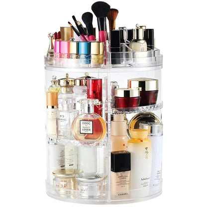 360 Rotating Makeup Organizer