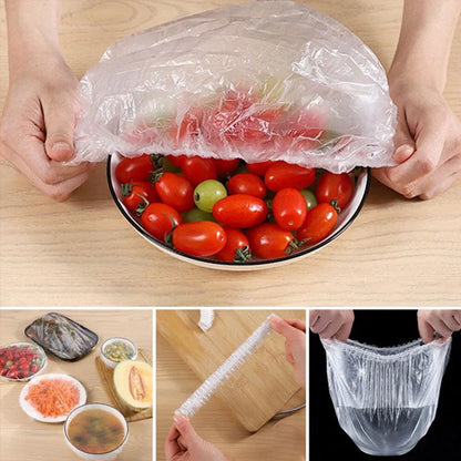 Disposable Food Covers, 100 Pcs