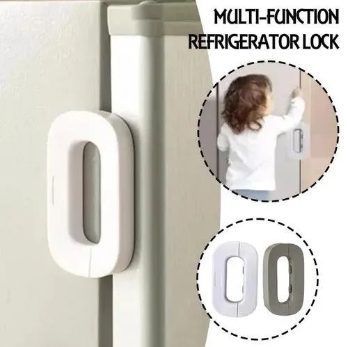 Multifunctional Fridge Door Lock