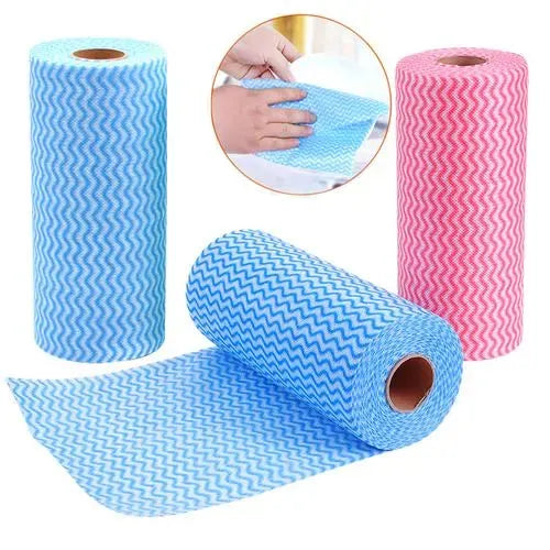 50 PCS Reusable Kitchen Cleaning Wipes
