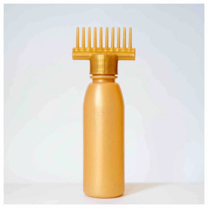 Hair Oil Applicator Comb Bottle