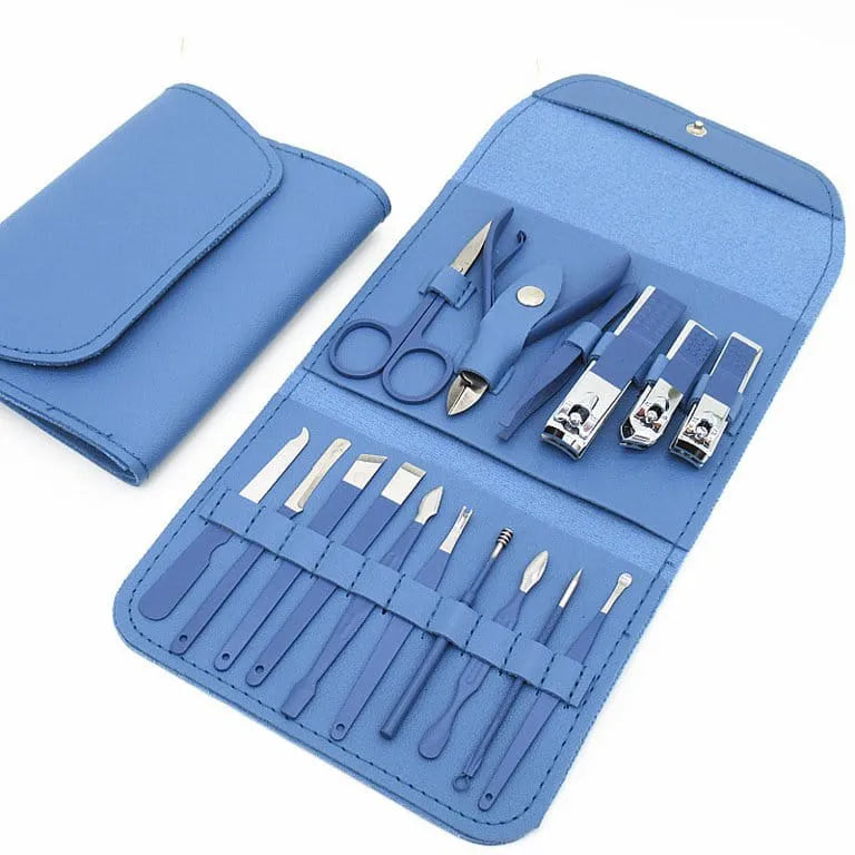 16-in-1 Nail Care Kit – Hyper Sharp Stainless Steel Tools