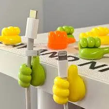 10pcs Silicone Thumb Wall Hooks
