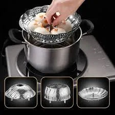 Foldable Stainless Steel Steamer