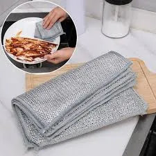 05 Pcs Steel Wire Dishwashing Cloth