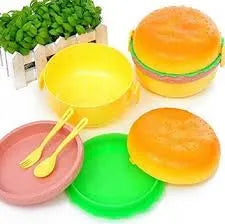 Burger-Shaped Kids Lunch Box