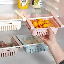 1 piece - Adjustable Fridge Basket