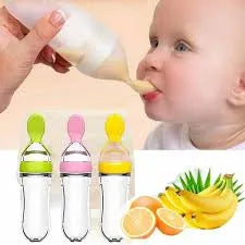 Soft Silicone Feeding Spoon