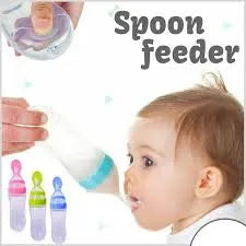 Soft Silicone Feeding Spoon