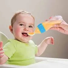Soft Silicone Feeding Spoon