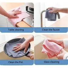 Reusable Microfiber Cloths (20 pcs)