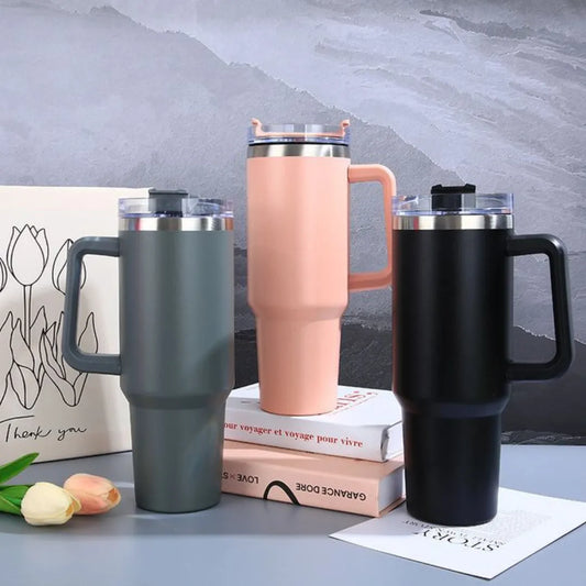 1200ml Insulated Tumbler – Hot & Cold Drinks