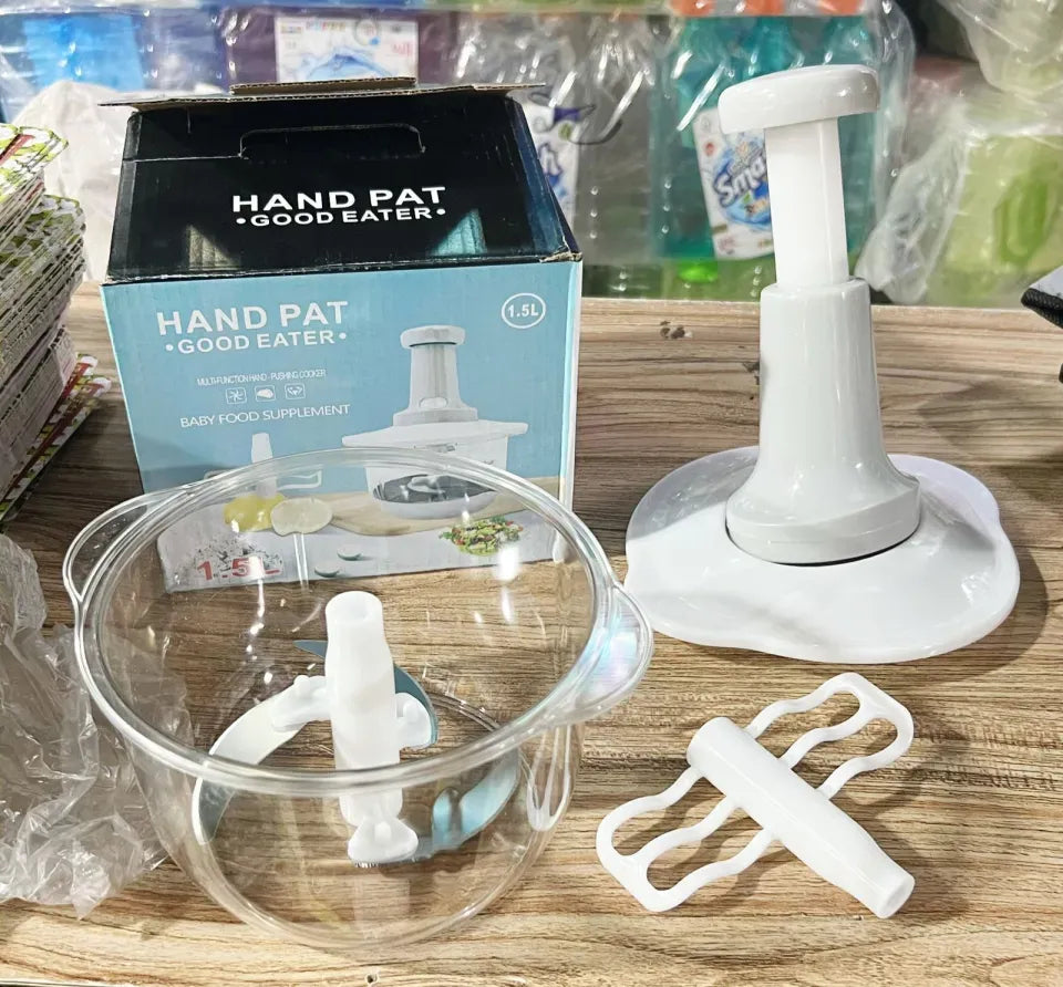 Hand Press Manual Food Chopper
