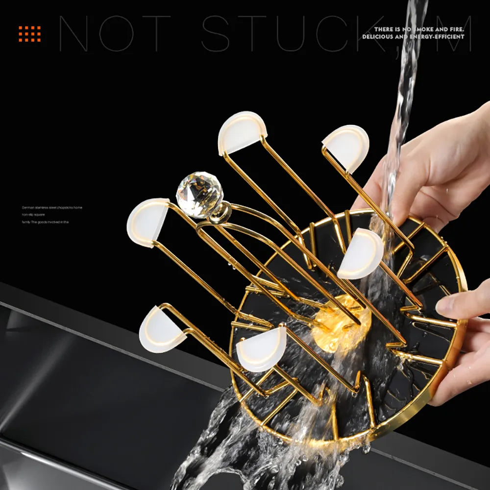 Rotating Cup and glass stand