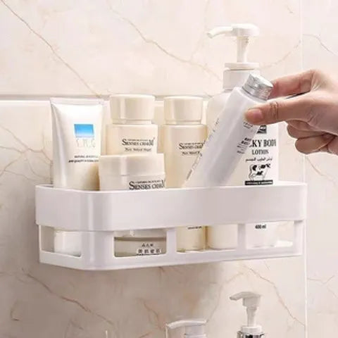 Wall-Mounted Plastic Shelf