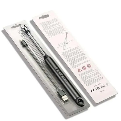 Electric USB Arc Lighter – No Flame, No Gas, 100% Windproof