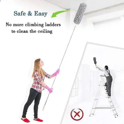 Flexible Mop/Duster with Long Handle
