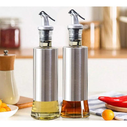 Glass Oil & Vinegar Dispenser Bottle