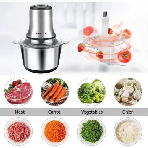 3L Electric Meat Grinder & Chopper