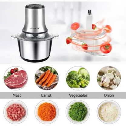 3L Electric Meat Grinder & Chopper