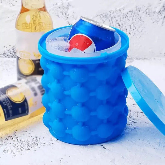 Ice Cube Maker Silicone Bowl