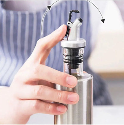 Glass Oil & Vinegar Dispenser Bottle
