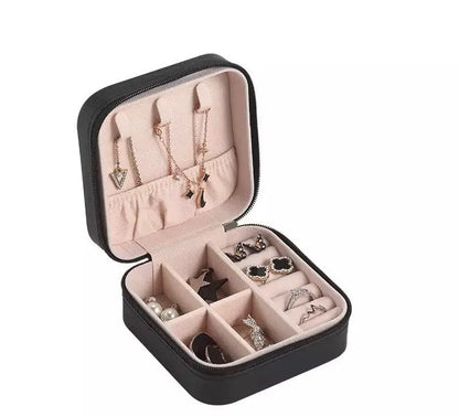 Leather Jewellery Organizer Box