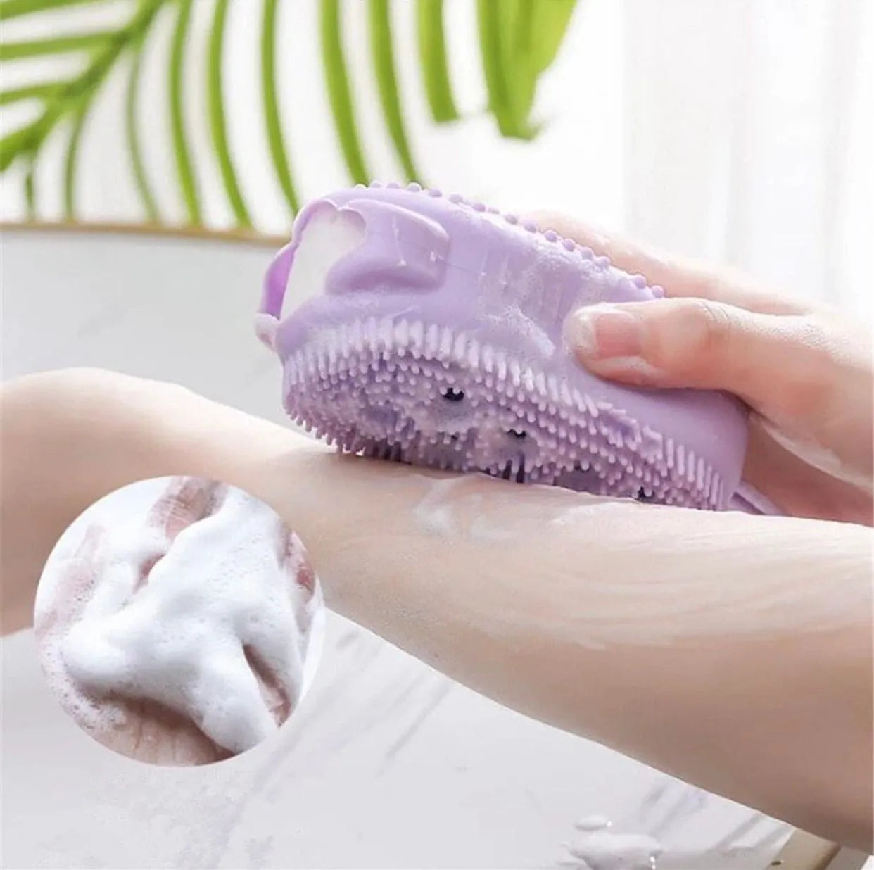 Silicone Bubbles Bath Brush