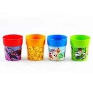 Cartoon Printed Kids Glass – Pack of 4