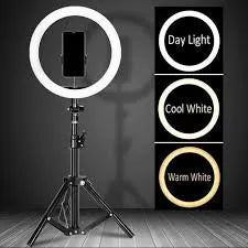 26 cm Ring Light & Phone Holder