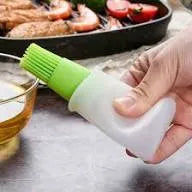 Silicone Oil Brush & Bottle